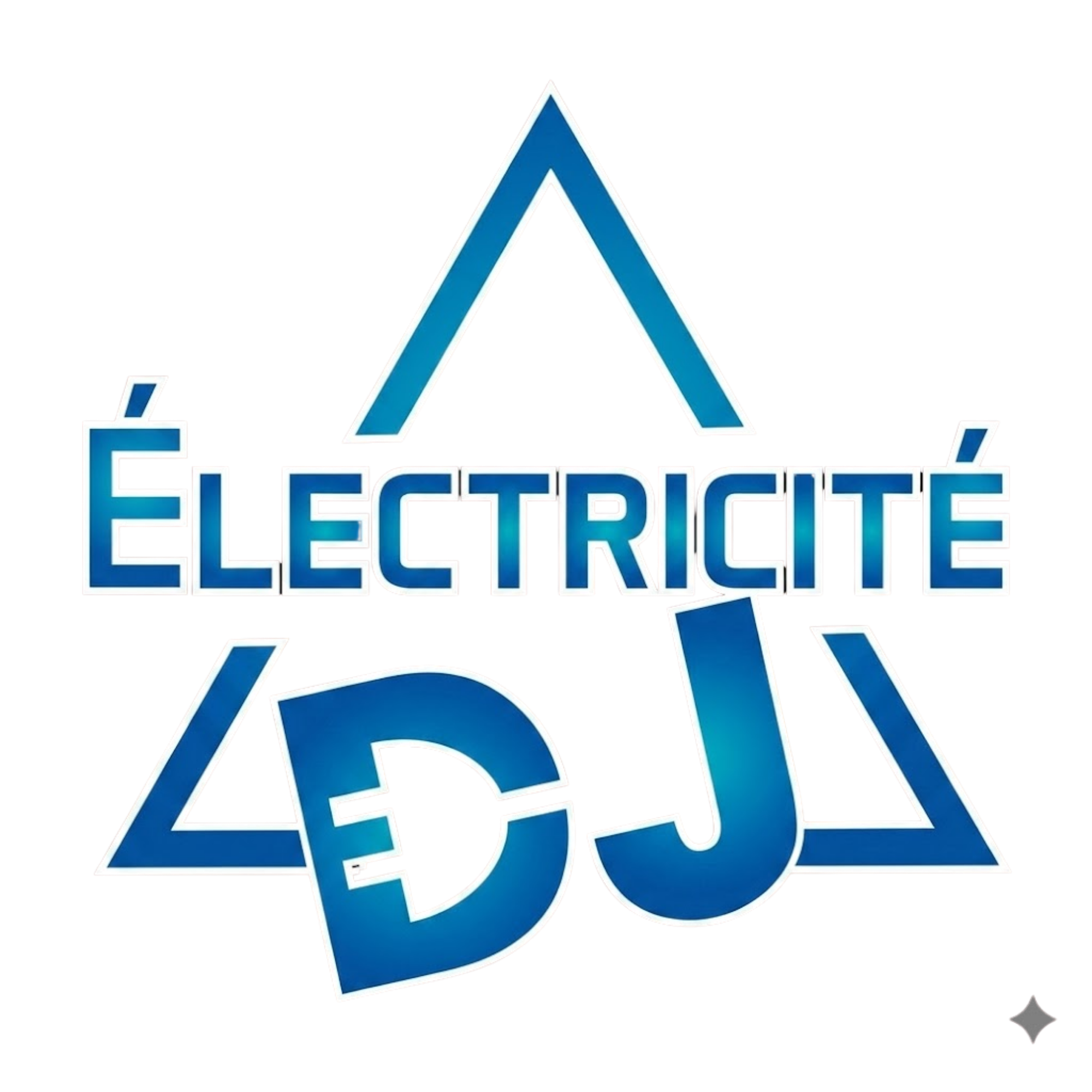 Électricité DJ Inc — Logo